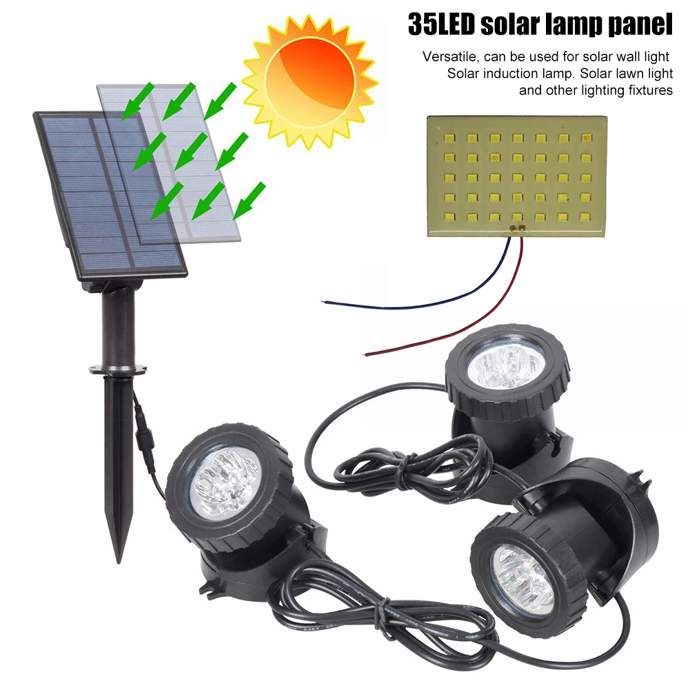 5W Solar Light Board 2835 SMD 35 LED Light Circuit Board 3.2V/3.7V Lawn Light Board for Induction Lamp Electrical Equipment