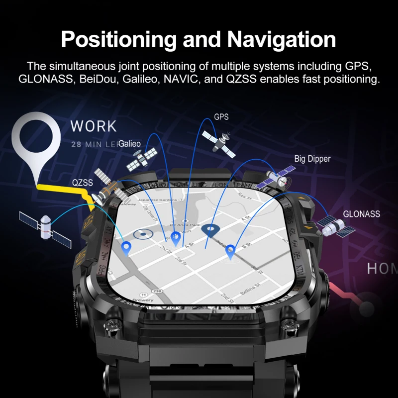 4G Android Мужчины Женщины Смарт-часы Мужчины GPS 3G RAM/32G ROM Хранение HD Двойная камера 4G SIM-карта WIFI Беспроводной быстрый доступ к Интернету