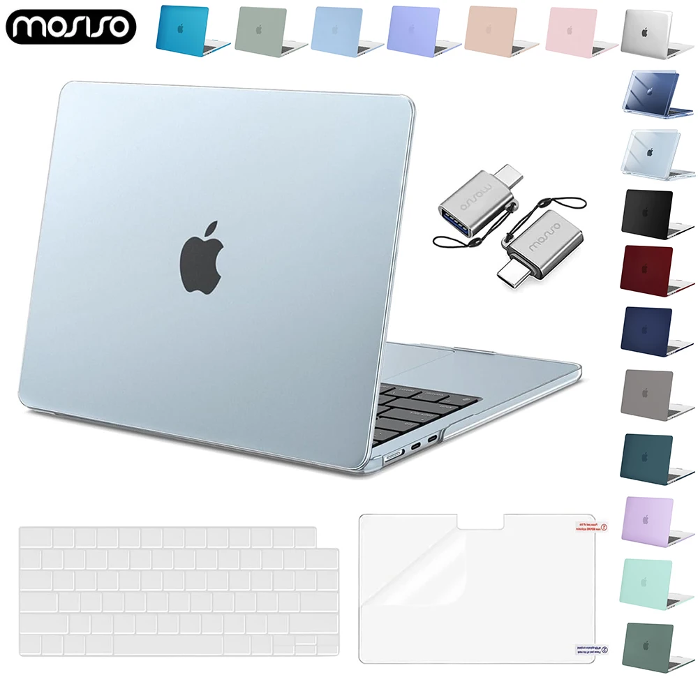 

Laptop Case for MacBook Air M4 Case 13 15 inch A3240 A3241 A2681 A2337 for Pro 14 16 A3401 A2992 A3186 A2991 A2338 Laptop Cover