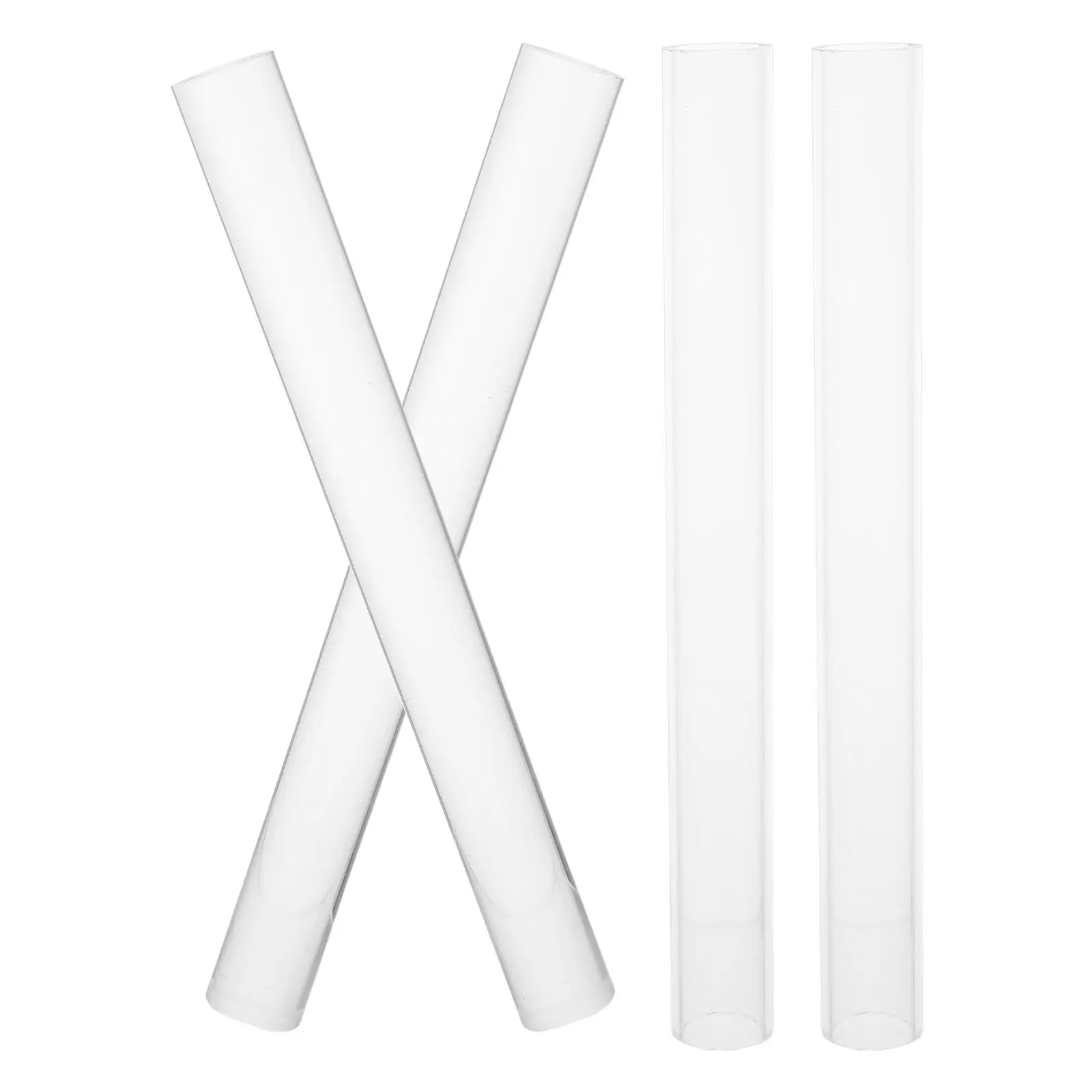 

4pcs Clear Acrylic Clay Rolling Pin Solid Hollow Sculpting Bar For Diy Crafts Pottery Baking Art Modeling Tools