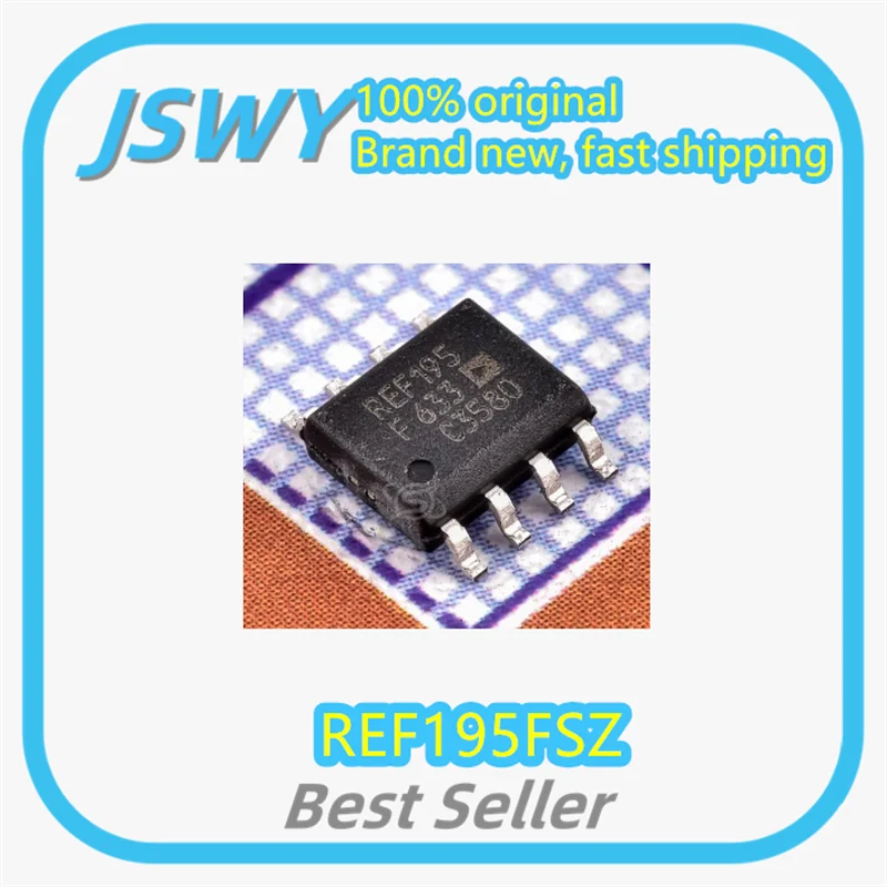 

(5/50 pieces) REF195FSZ REF195 silk screen RE195F SOP-8 low dropout voltage reference IC in stock