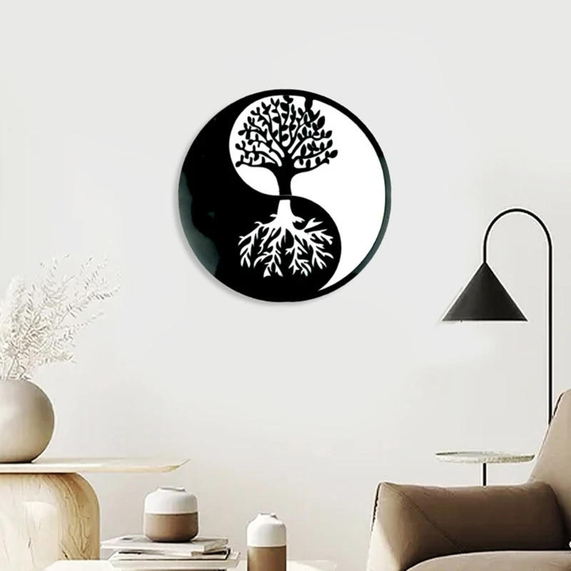 Molde silicone com pingente arte parede, fundição epóxi para decoração parede