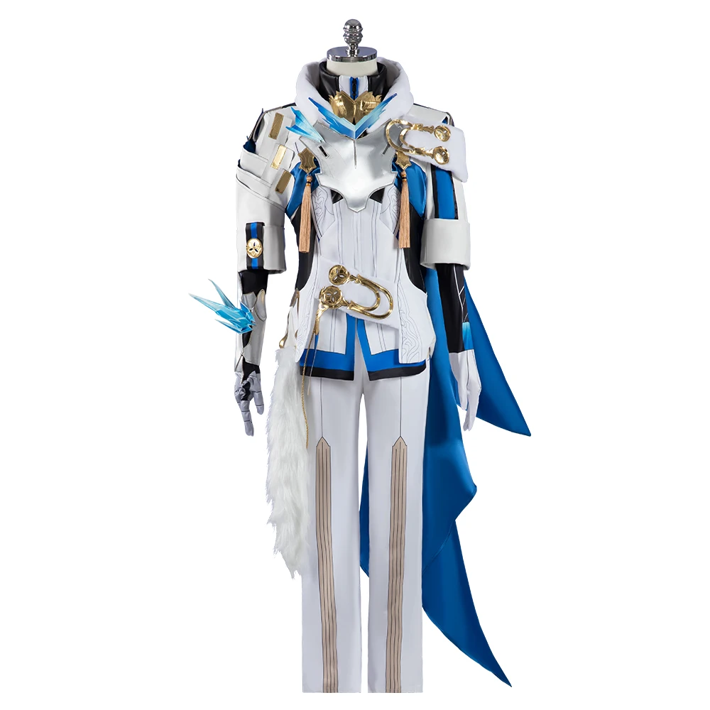 Honkai-Star Rail Game Geométrico Landau Cosplay traje masculino, bonito uniforme, conjunto completo, festa de Halloween, trajes de batalha, Comic Con