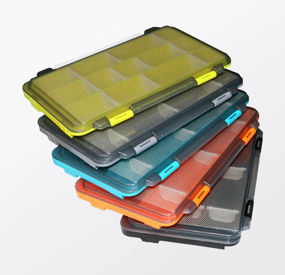 Angeln Box Tragbare Zubehör Box Fischer Tackle Box Kunststoff Köder Boxen Haken Organizer Lagerung Werkzeug Für Karpfen Angeln Waren – Detail 5