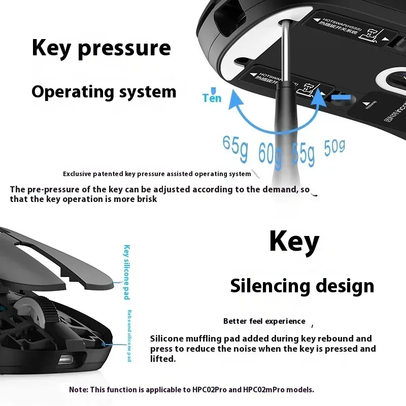 Ratón inalámbrico Ironcat Hpc02 Pro Paw3395, modo Dual personalizado, ergonómico, ligero, para juegos, Pc, oficina, regalos para jugadores