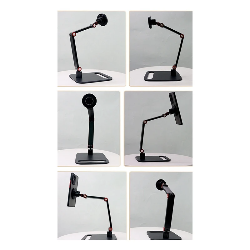 NEW-Desktop Stands Magnetic Stands Portable Adjustable Swivel Stands Learning Universal Cell Phone Stands