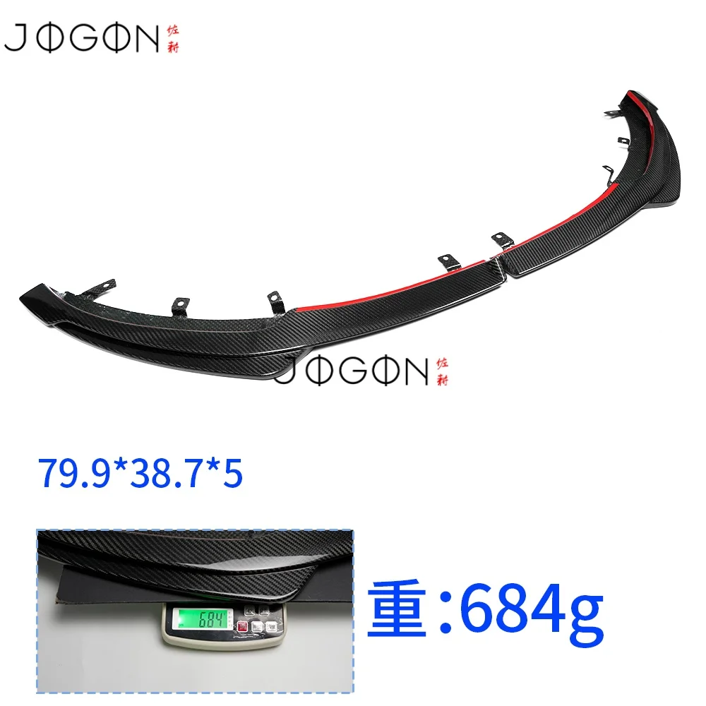 Replace Fiber Car Front Bumper Lip Spoiler Body Kit Guard Splitter Cover Trim Accessories For Mazda MX-5 MX5 Miata ND 2016-2023