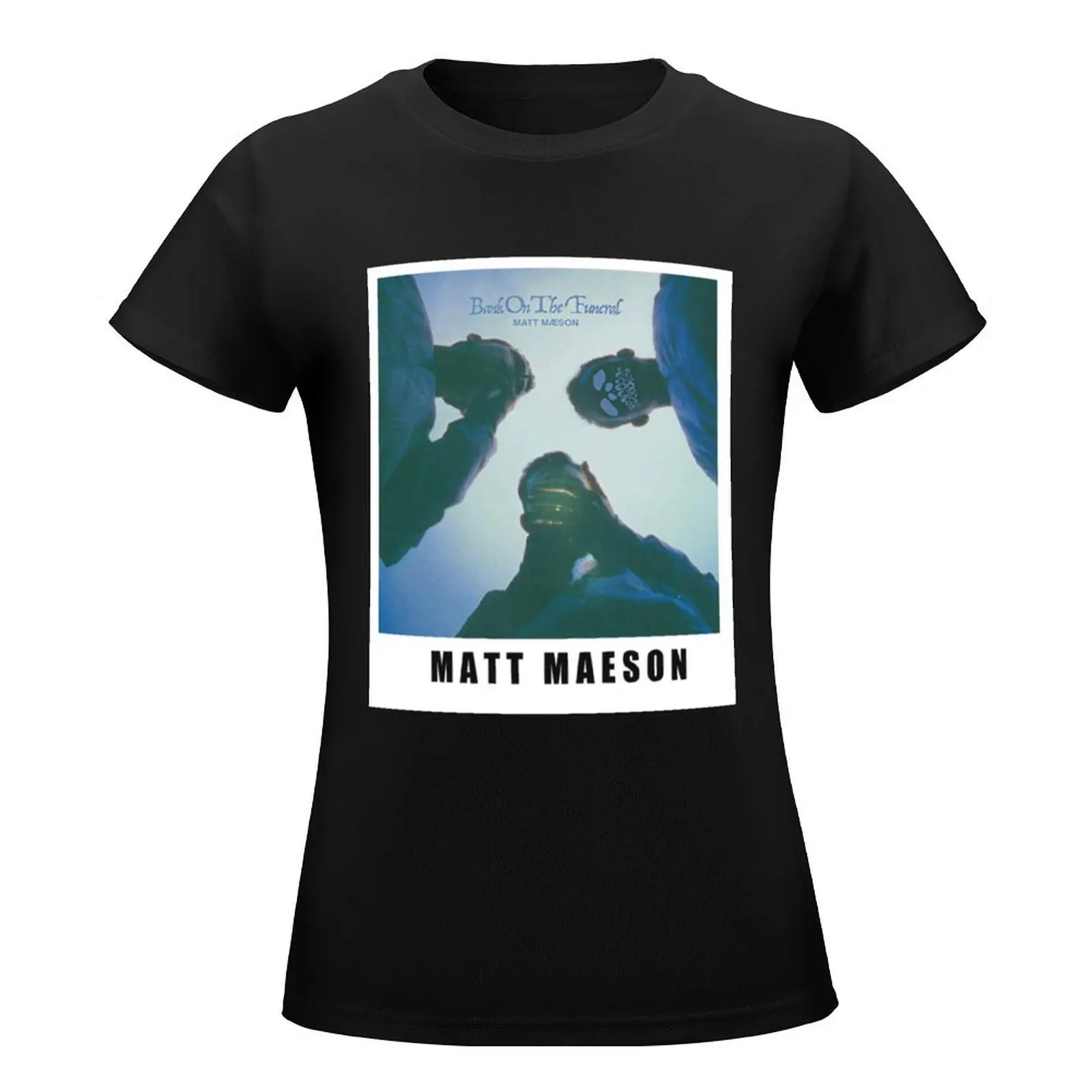 Matt-Maeson-Album-cover,-Bank-On-The-Funeral-Classic- T-Shirt sublime customizeds graphic t-shirts for Women