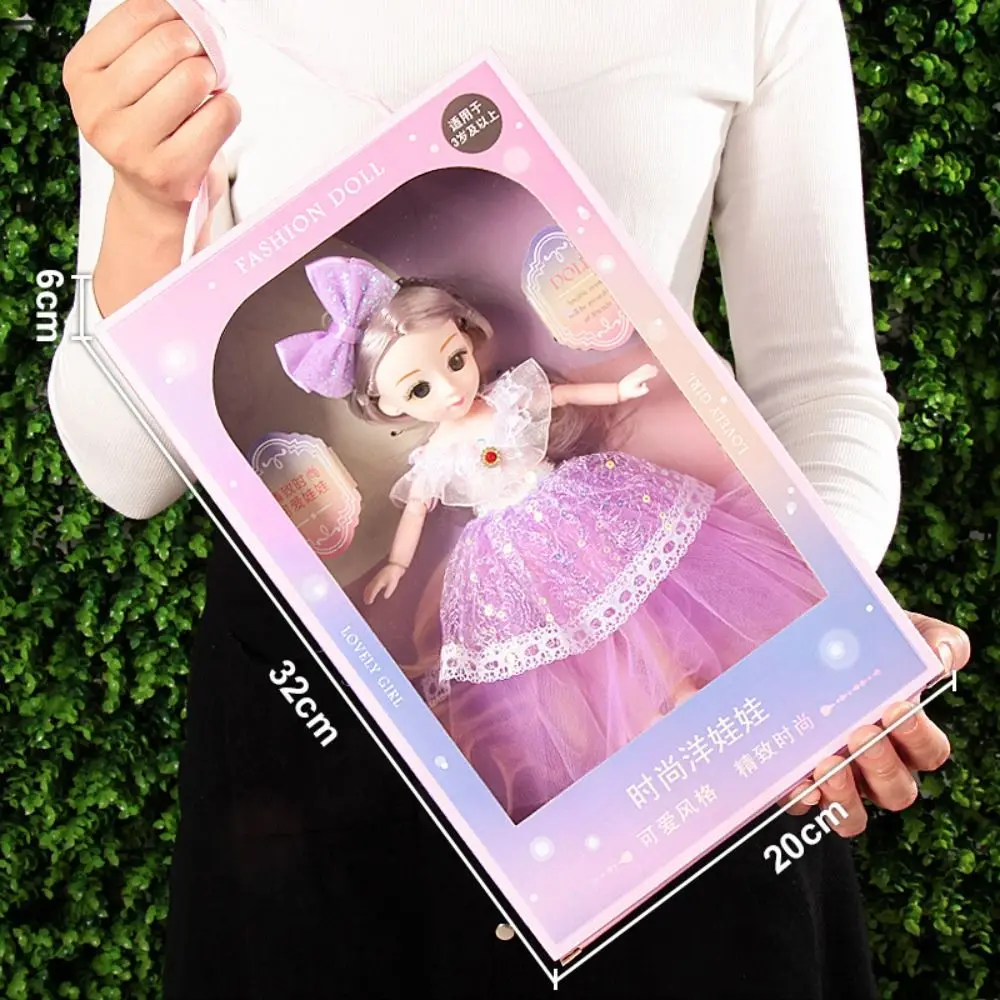 

Trendy 13 Joint 15/20/30CM BJD Doll Movable Portable Birthday Gift Realistic High-Quality Children's Toy