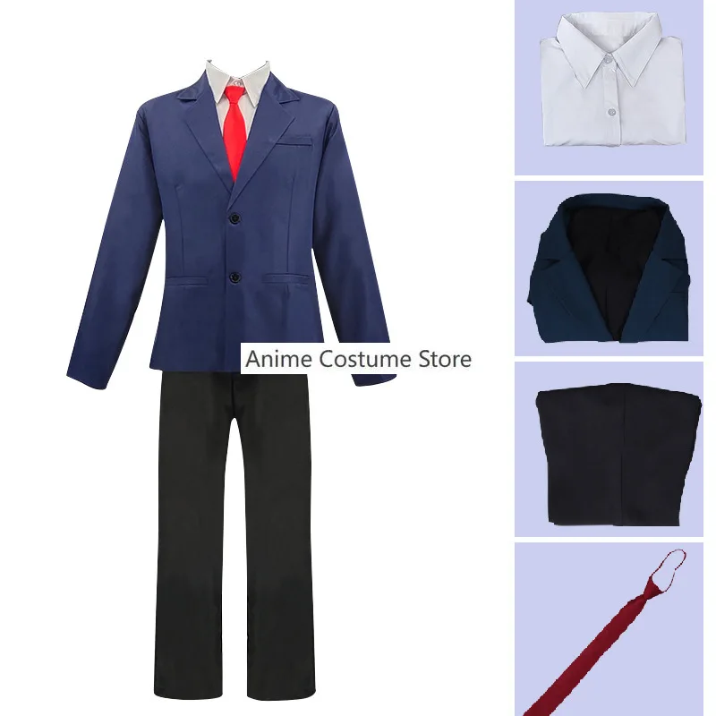 Anime HORI-san To MIYAMURA-kun OVA Miyamura Izumi Cosplay Costume Wig JK Japanese School Uniform Work Clothes Man Halloween