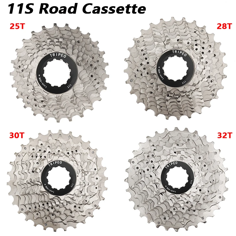 Road Bike Cassette Sprocket 9S 10S 11S 23T25T28T30T32T K7 HG Freewheel VG 9S 10S 11S Chains 9V10V11V Road Bicycle Accessories