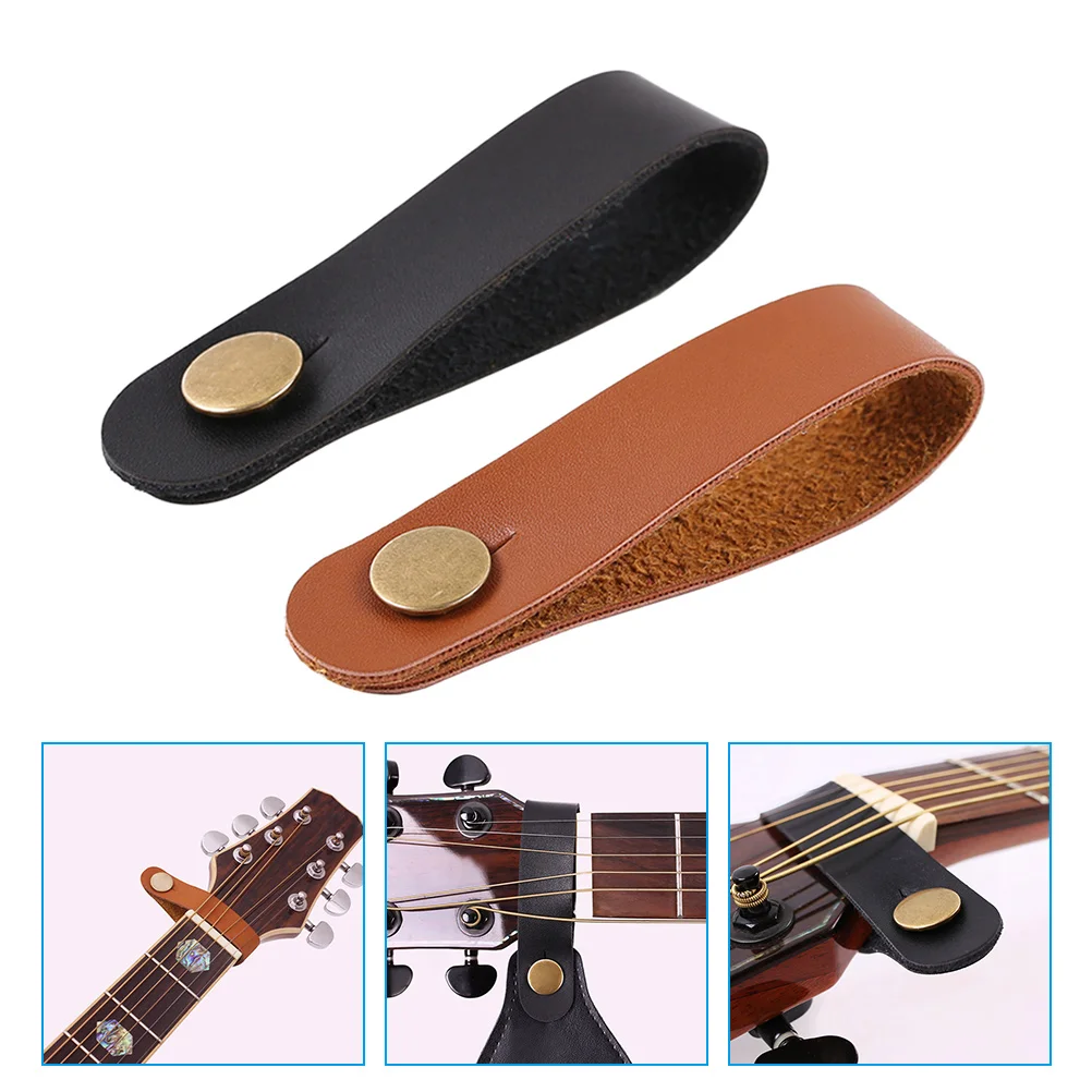 Headstock Neckband Guitar Strap Locks Straps Adapters Accessories Fixing Tie Portable Practical Headband