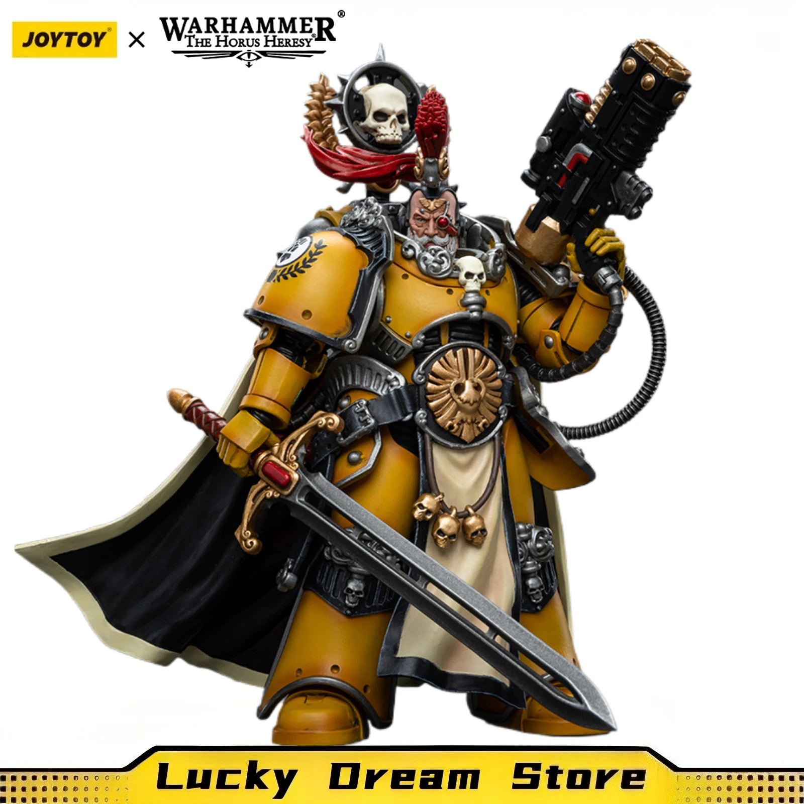 【JOYTOY】Warhammer 40K The Horus Heresy Lmperial Fists Legion Praetor مع لعبة مجموعة Mecha Sword Power
