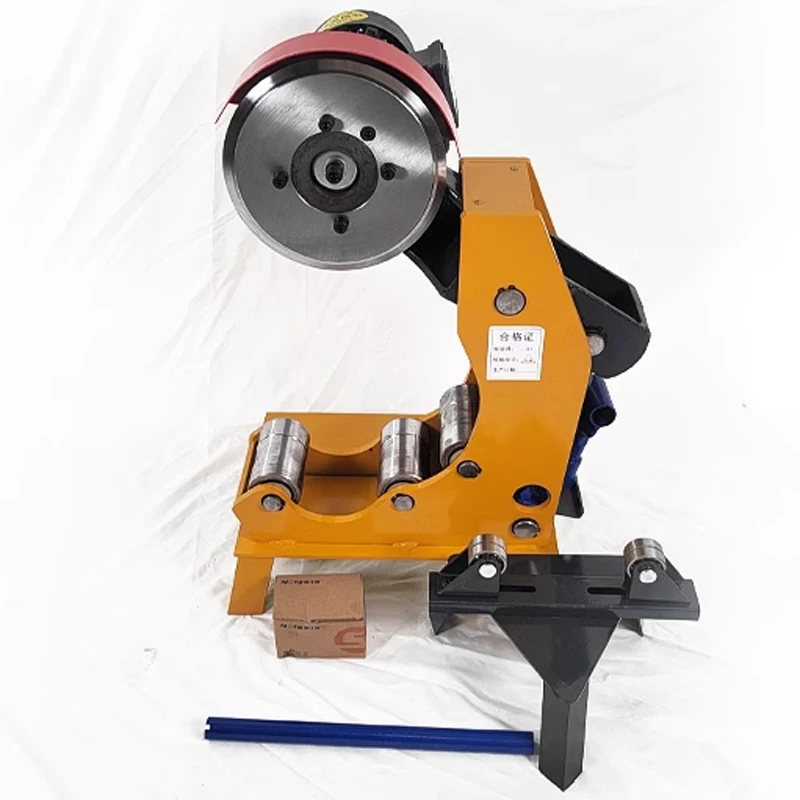 Portable Pipe Grooving Machine / Round Pipe Cutting Sawing Machine / Small Round Stainless Steel Hollow Pipe Cutting Machine