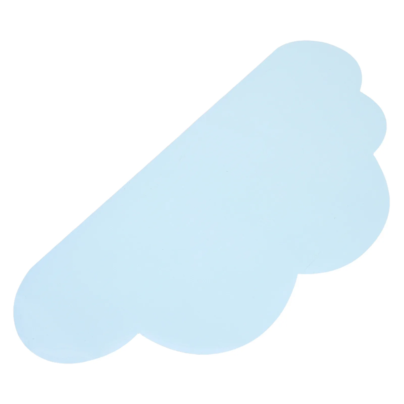 Removable Cloud Shaped Whiteboard Sticker Sky Blue Self Adhesive Dry Erase Labels Reusable Sticky Message Board for Office Wall