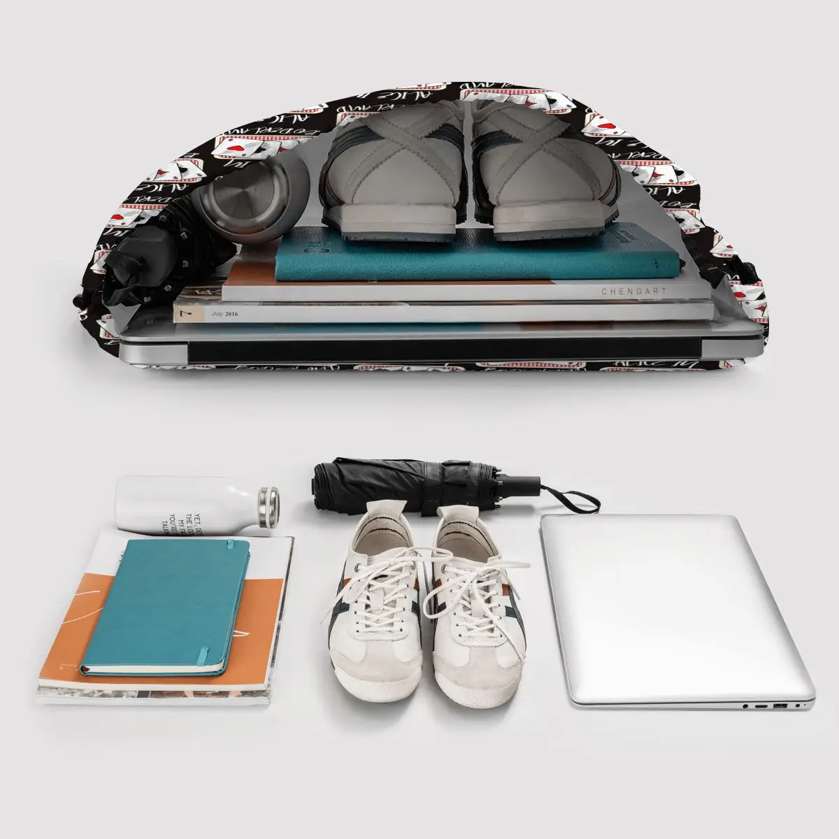 حقائب ظهر Alice In Borderland كاجوال محمولة برباط وحقائب أحذية وحقائب كتب لطلاب السفر #5