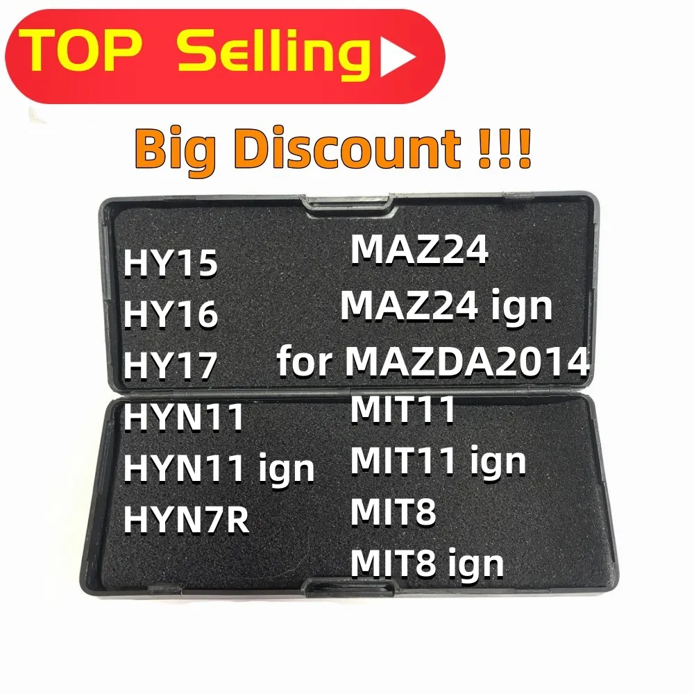 

lishi 2 in 1 tool HY15 HY16 HY17 HYN11 HYN11ign HYN7R MAZ24 MAZ24ign MIT11 MIT11ign MIT8 MIT8ign for MAZDA2014 Top selling type