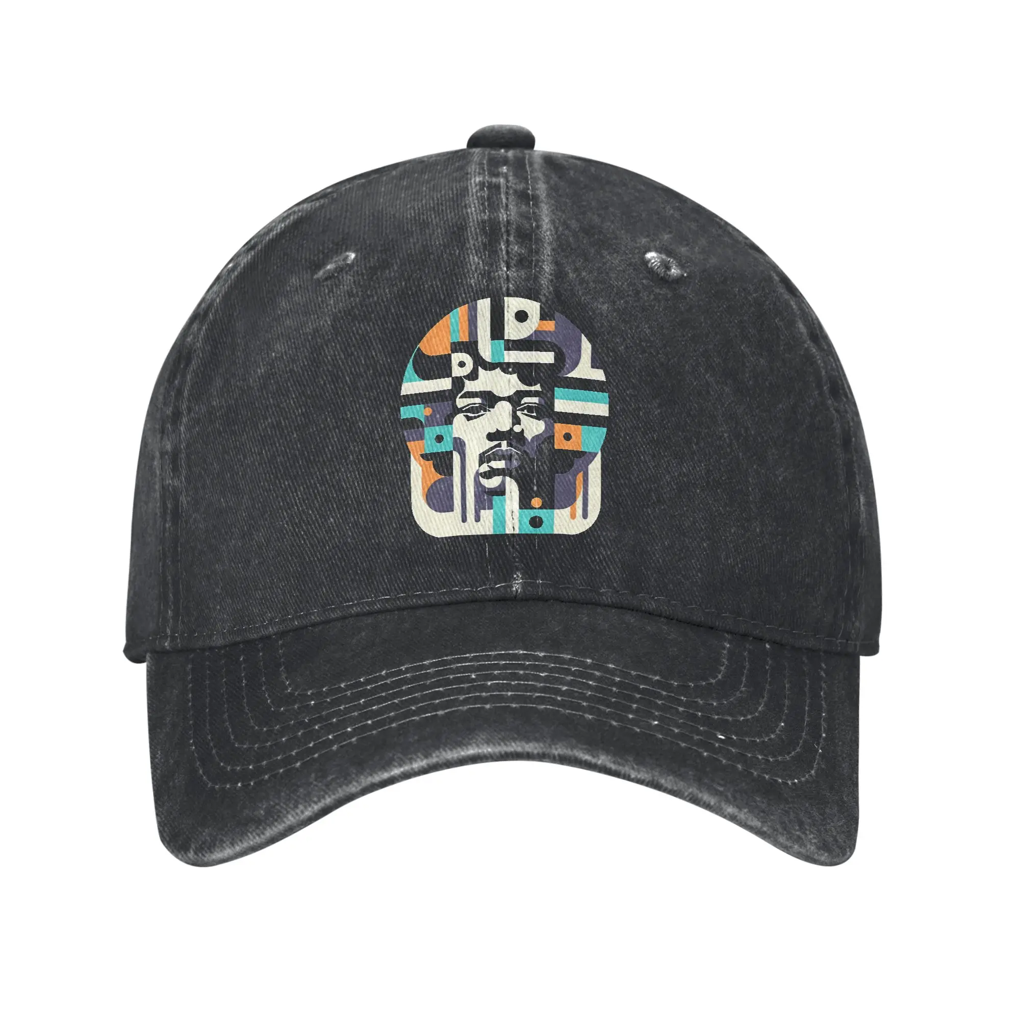 Abstract Guitar Legend - jimmy hendrix Fashion Baseball Cap  Relaxed Fit Visor Cap  Basketball Game Visor Cap