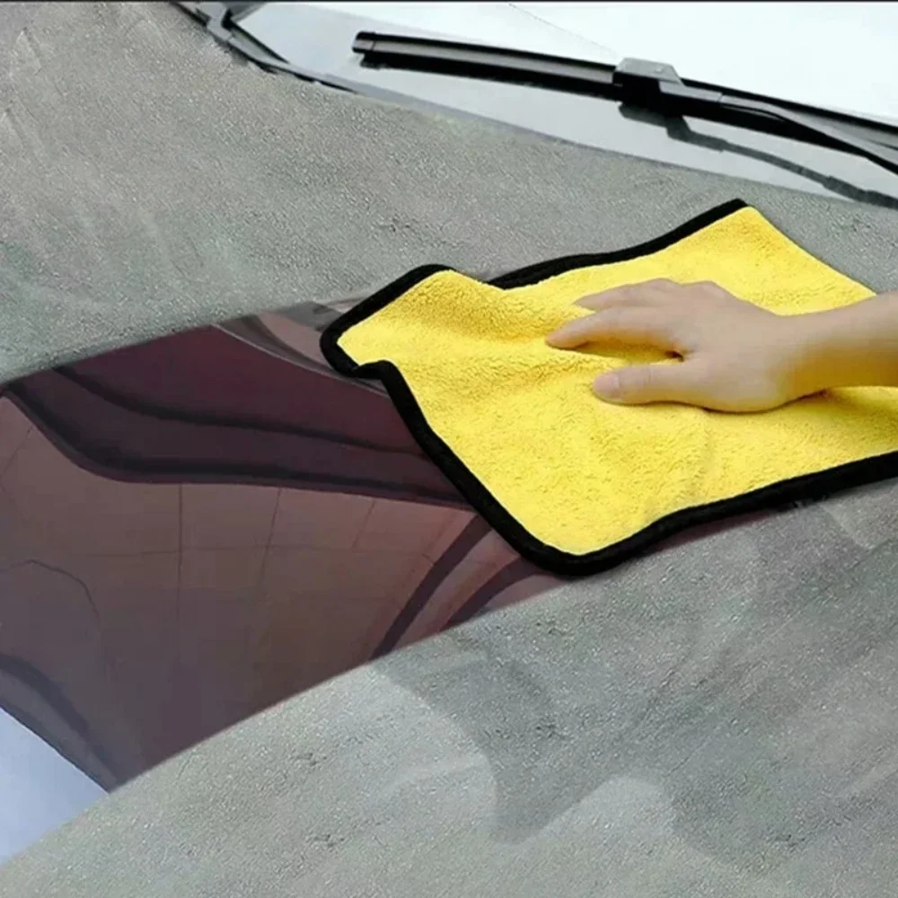 Car Wash Towel Quick Drying Car Towel Microfiber Soft Super Absorbent Cleaning Cloth Professional Detailing Auto Accesso