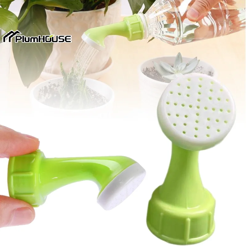

2Pcs Garden Spray Waterer Sprinkler Portable Plant Gardens Watering Nozzle Tool Glass&Bottle Watering Nozzle