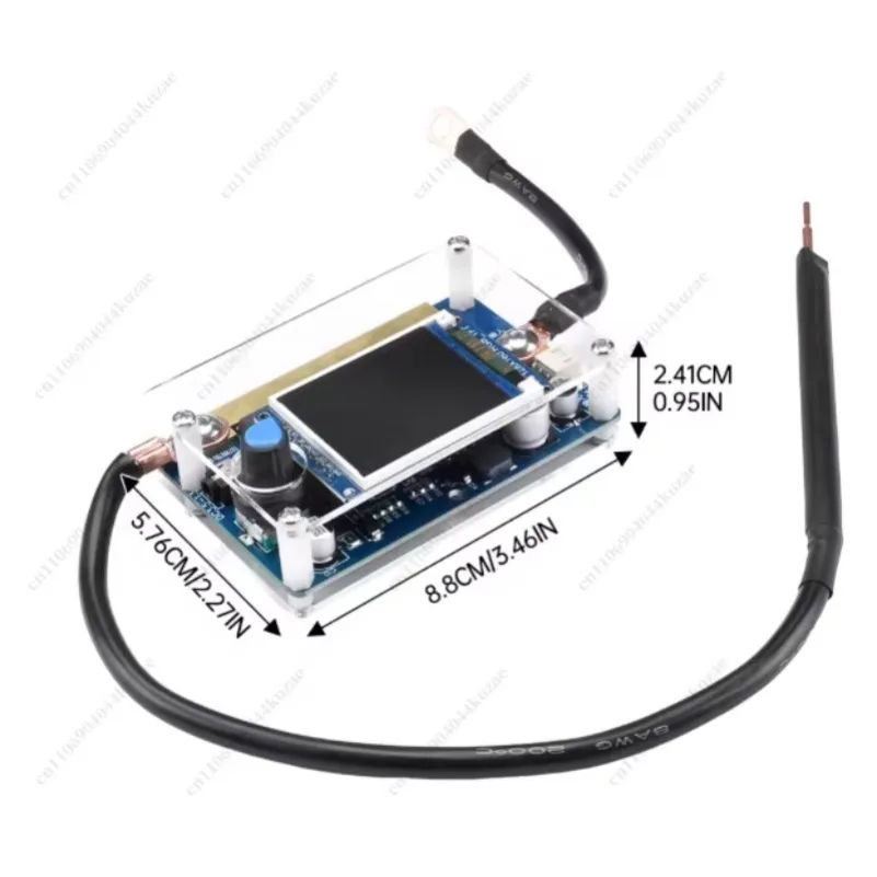 XQ01 Mini Spot Welder Control Board Portable Digital Display Spot Welding Machine 7-14V Battery DIY 18650 Battery Pack English