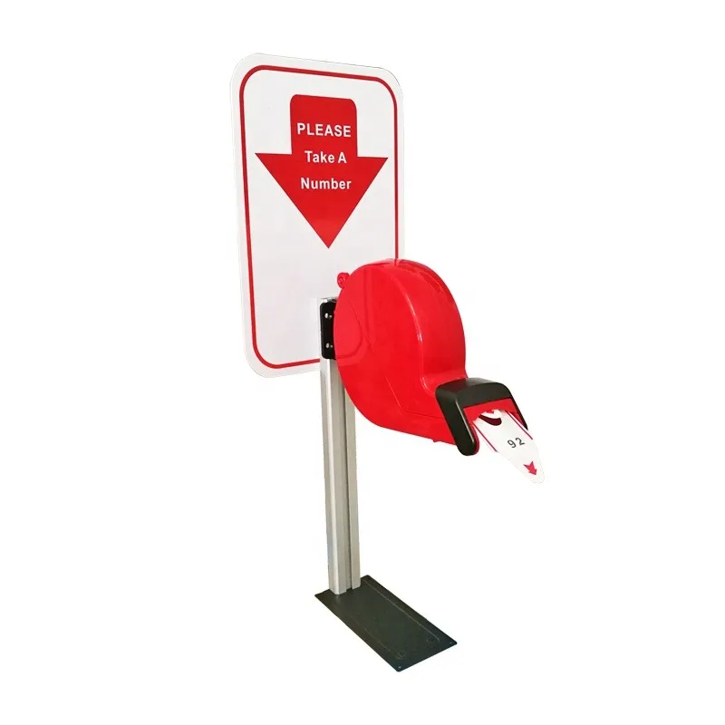 Wireless Queue Management Paging Call System with Ticket Dispenser Machine For Restaurant Hospital