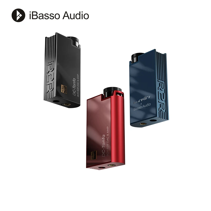 IBasso DC-Tonfa R2R Dongle Mobilephone Amplifier Type-C USB DAC AMP Headphone Amplifier 3.5mm SE & 4.4mm Balanced Output Co-Tune