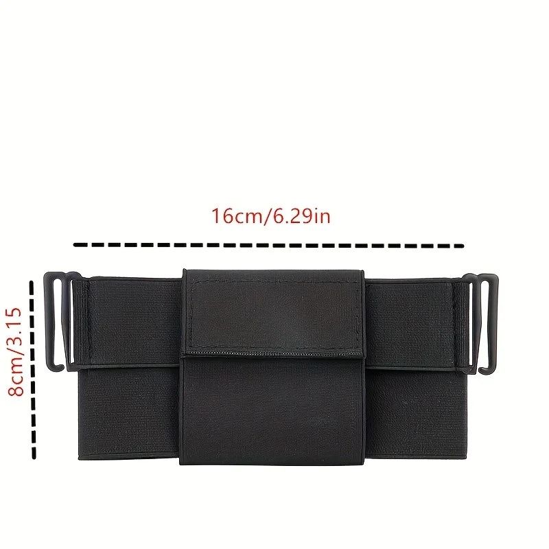 Sport elastic waist bag, invisible waist bag, suitable for daily commuting, running, circuit training, small mobile phone bag