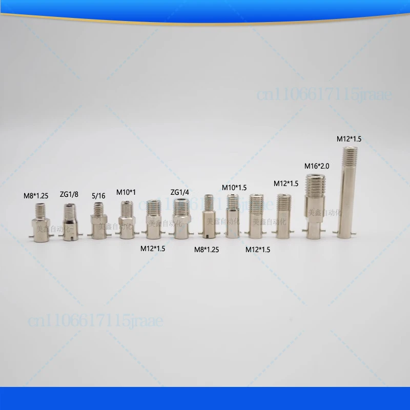 For adjustable buckle base M8 * 1.25 thermocouple buckle head M12 * 1.5 M10 * 1 adjustable compression spring thread head