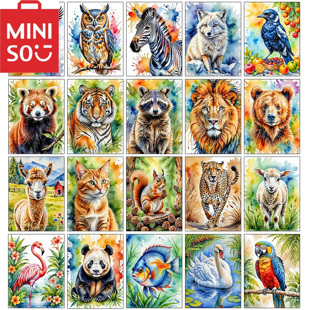 

5D наборы алмазной живописи, серия животных, орел, енот, сделай сам, полная круглая и квадратная алмазная мозаика, животное, ручная работа, домашний декор, безрамный