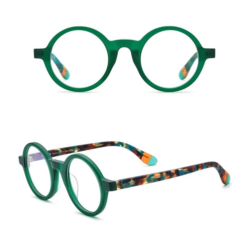 

Belight Optical Colorful Acetate Mini Vintage Retro Round Women Men Eyewear Prescription Eyeglasses Spectacle Frame 19270