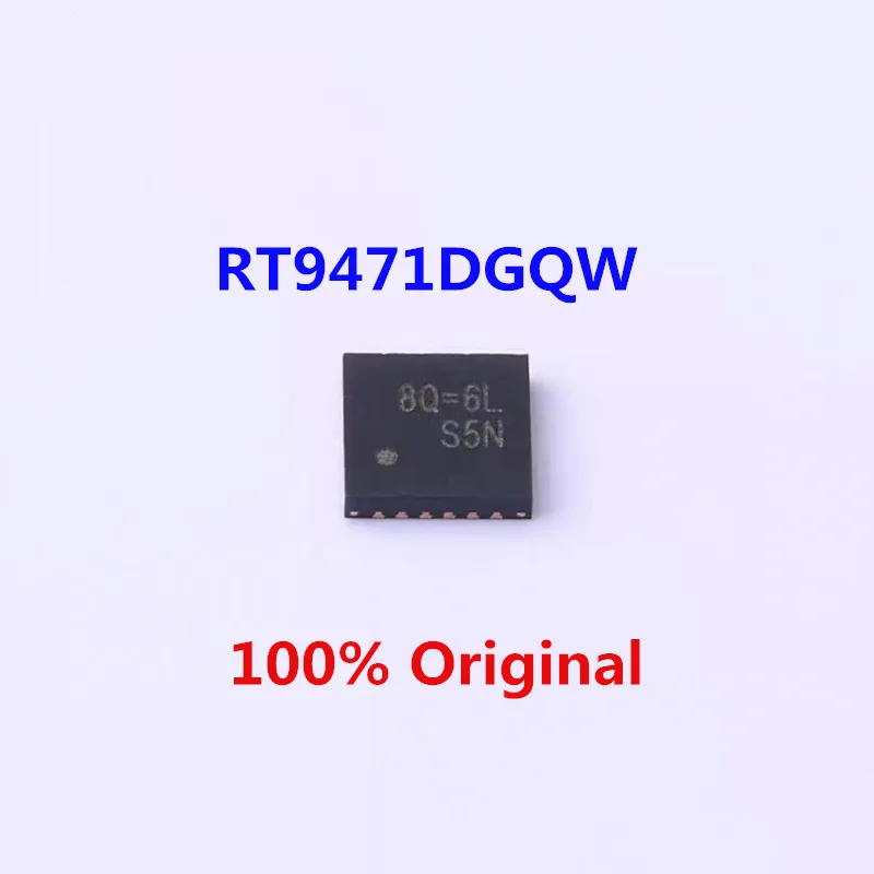 5-10Pcs 100% New Original RT6258BGQUF RT6258 LE= RT6278BHGQUF RT6278 M7= UQFN-12 RT9471DGQW RT9471 BQ= QFN-24