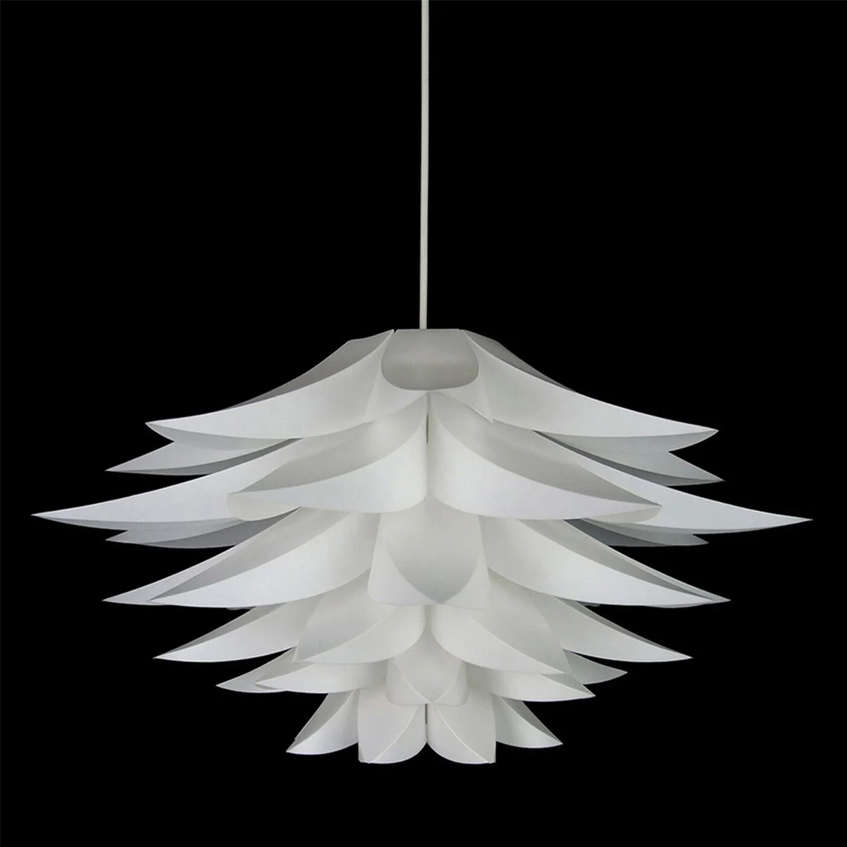 

Lotus Shape Ceiling Lamp 45Cm 85-265V Modern Pendant Light For Home Decor Living Room Chandelier Lighting Hanging Lamp E27