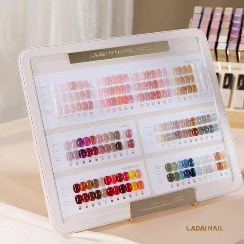 Ladai Gel COLOR Set 68 Color New High-end Salon Store Special Uv Nail Art Gel One-stroke Coloring Factory Wholesale