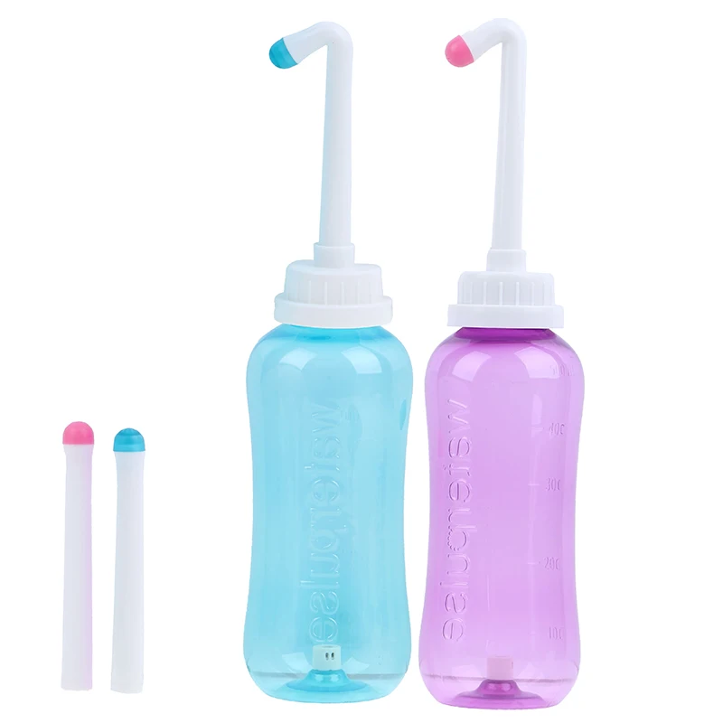 500ml Portable Bidet Spray Handheld Travel Bidet for Pregnant Women Baby Cleansing Water Washer Bottle Baby Showers Mom Bottle