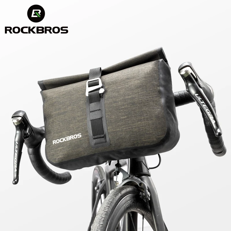 

ROCKBROS Bicycle Bag Large Capacity 20L Waterproof Cycling Bag MTB Handlebar Bag Front Frame Trunk Pannier Pouch Pannier Bag