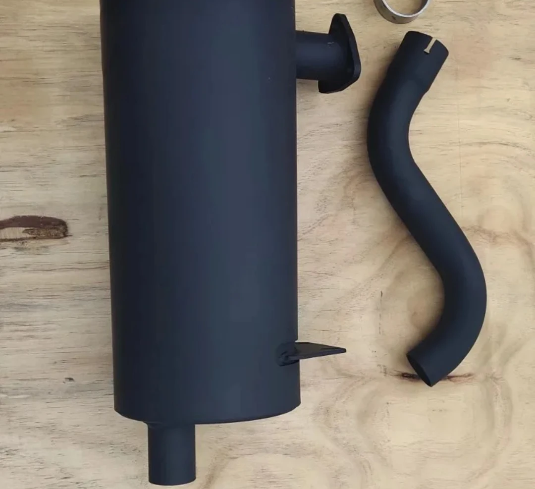 V2203 Engine exhaust pipe 16 18 Skid steer loader exhaust pipe, muffler V7317387