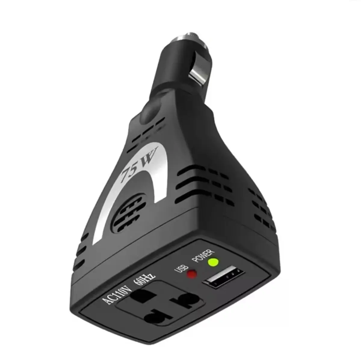 FLASH SALE-Car Power Inverter,75W DC12V to AC 110V Auto Converter USB Charger Adapterfor Adapter Converter Charger