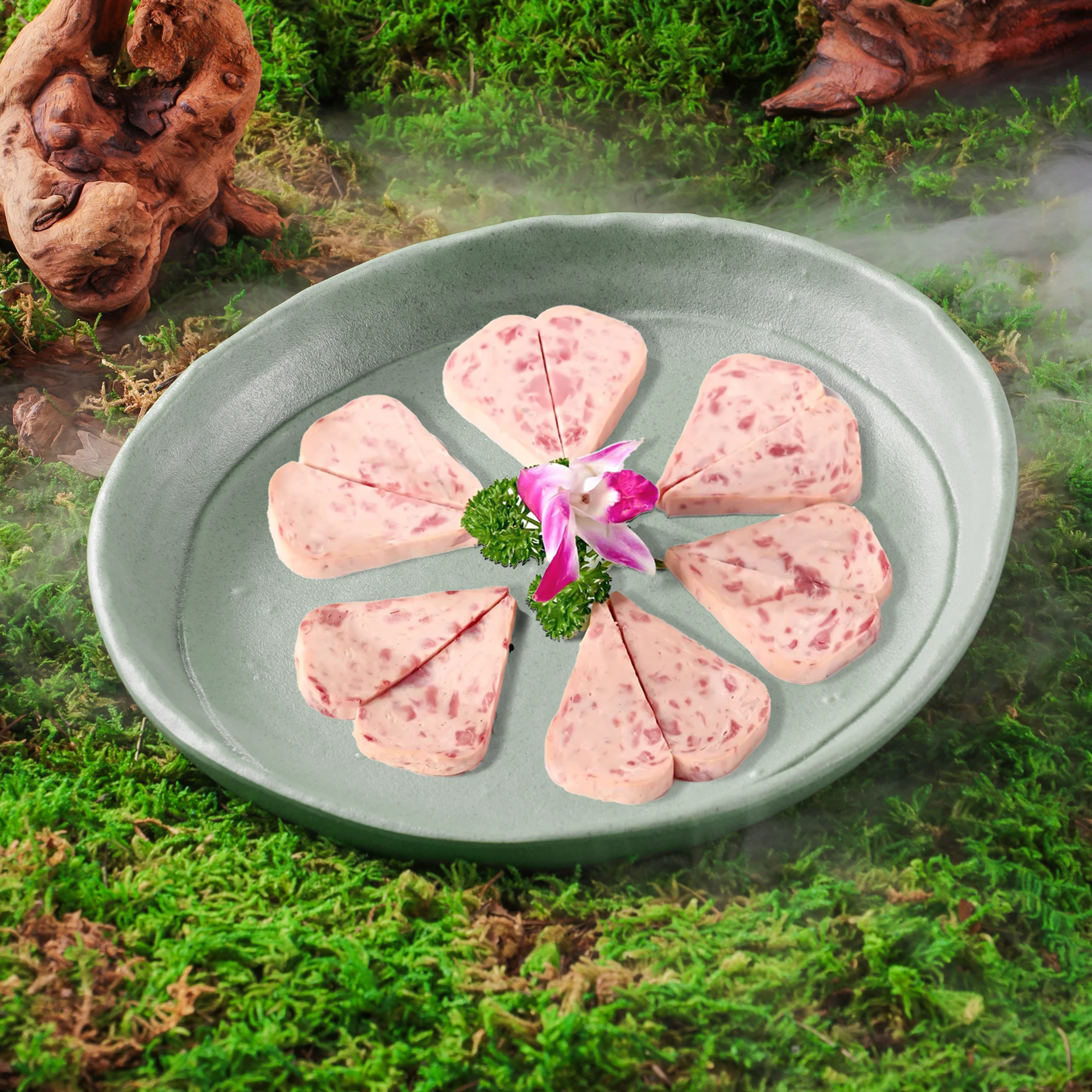 

Коммерческая посуда из меланжевого фарфора для ресторанов: круглые чаши для хот-пота в стиле Wild Mountain Sle