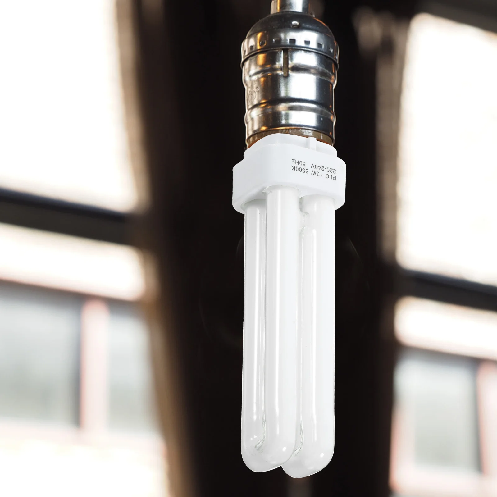 

4pcs Plug Play Tube Compact Fluorescent Bulbs Lamp Shades Double Tube Light Bulb Fluorescent Lamp Bulb Lighting Accessories