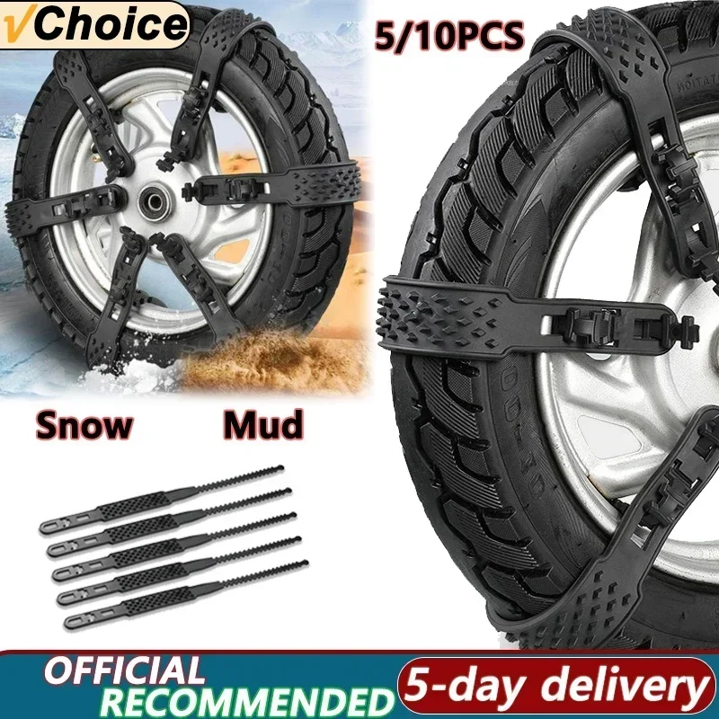 

Car Winter Tire Wheels Chains Car Tire Chain Anti Skid Snow Chains Winter Outdoor Snow Tire Emergency Tire Crawler For Vehicles