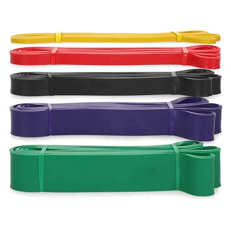 

5-Level Natural Latex Resistance Bands High Elastic Home Workout Gear