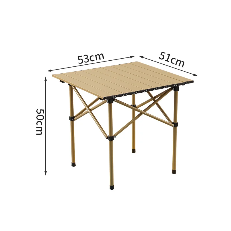 Modern panel design outdoor dining table and chair set Lightweight portable folding trestle base for workshop and camping