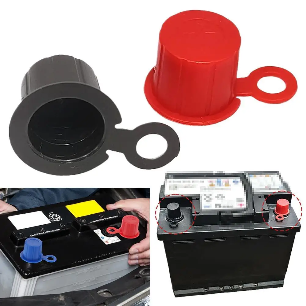 

Universal Battery Plastic Protective Caps Waterproof Insulated Standard Positive/Negative Terminals For Car Truck Rv Boat