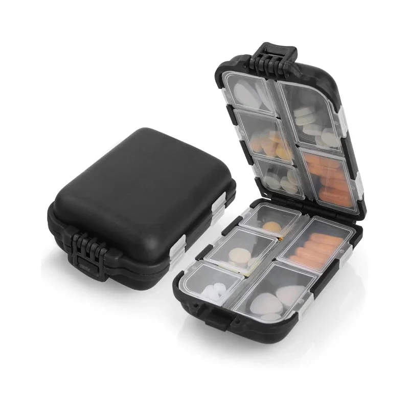 10 Grids Reise Medizin Halter Pille Box Wöchentliche Pille Box 7 Tage Faltbare Tablet Lagerung Fall Container Dispenser Organizer Werkzeuge