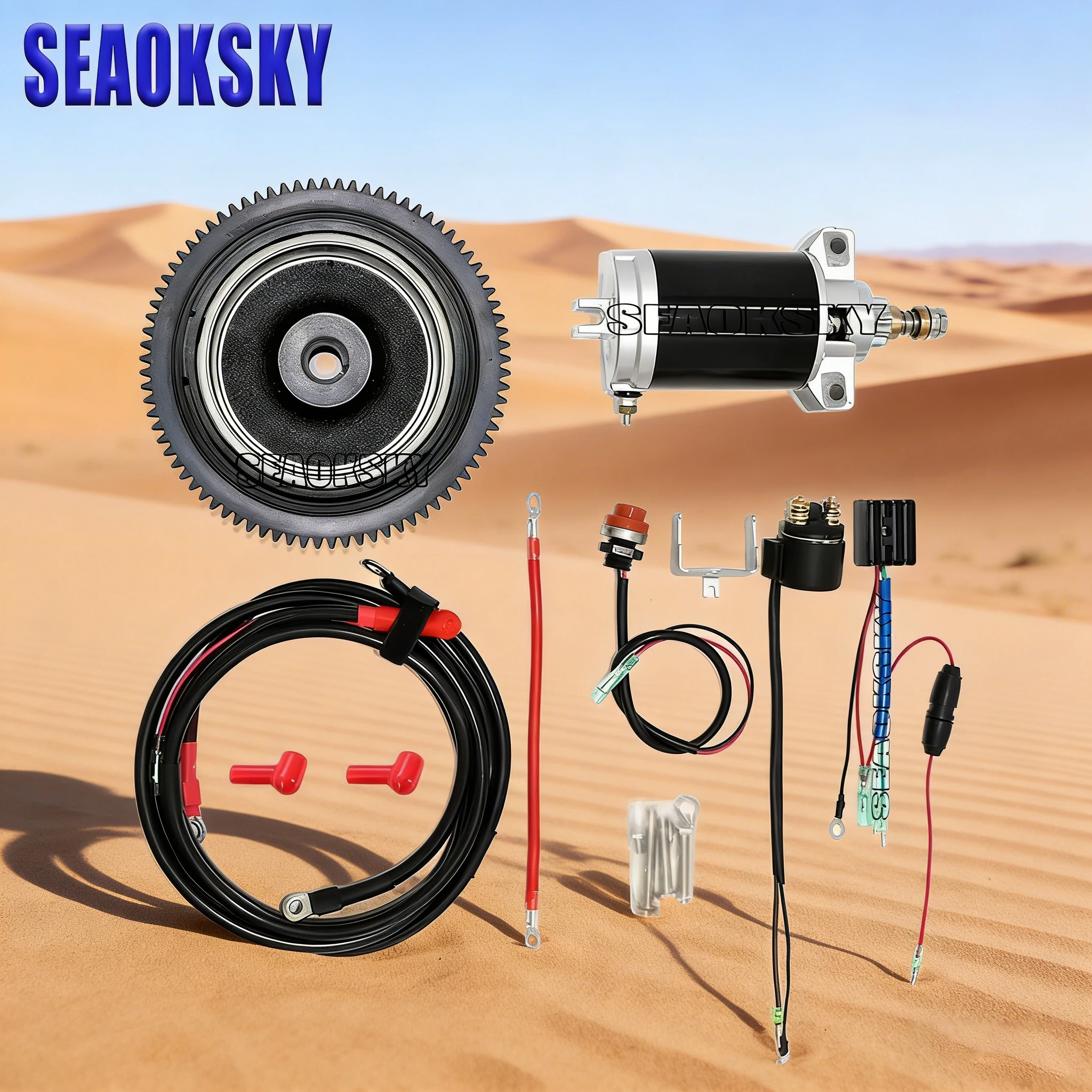 

Комплект для переоборудования лодочного мотора F15 4-тактный 15 л.с. с задним управлением в электрический стартер для Yamaha 4-тактный 15 л.с.