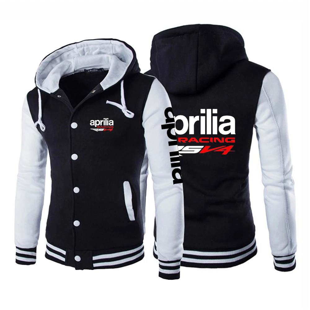 

Aprilia Racing RSV4 New Men's Custom Comfortable Print Zipper Cardigan Baseball Uniform Coat Streetwear Casual Mans Jackets