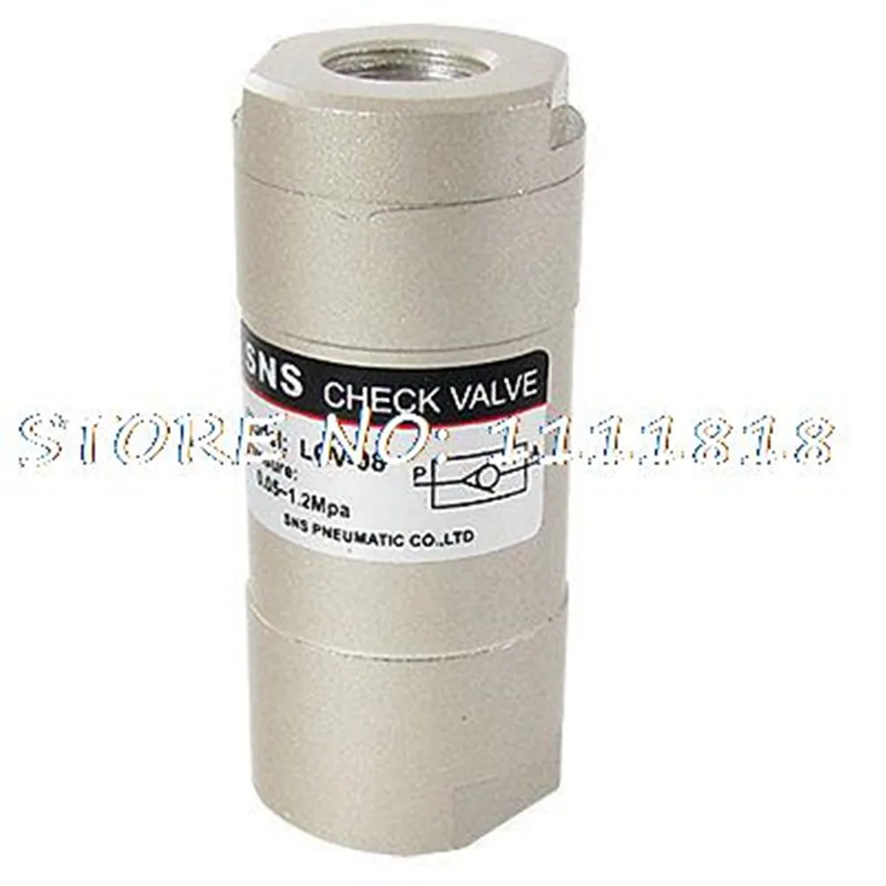 1PCS LCV-06 08 10 15 20 25 CV-01 02 03 04 06 Pneumatic Check Valve Air Direction Control One Way Air Flow Control Valve