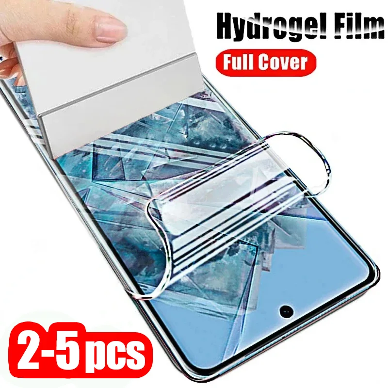 2-5 Stück Hydrogel-Folie Displayschutzfolie für Xiaomi Poco X8 Pro Max F7 X7 F8 M8 X5 M6 X6 F6 M7 5G F5 C75 C71 C65 Bildschirmschutz