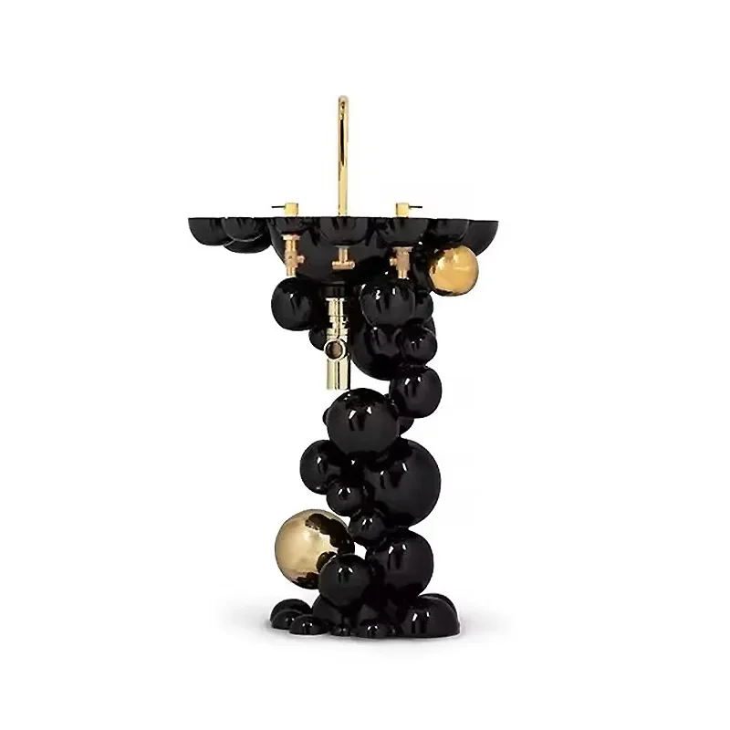 

Light luxury high-end bathroom household stainless steel independent washbasin